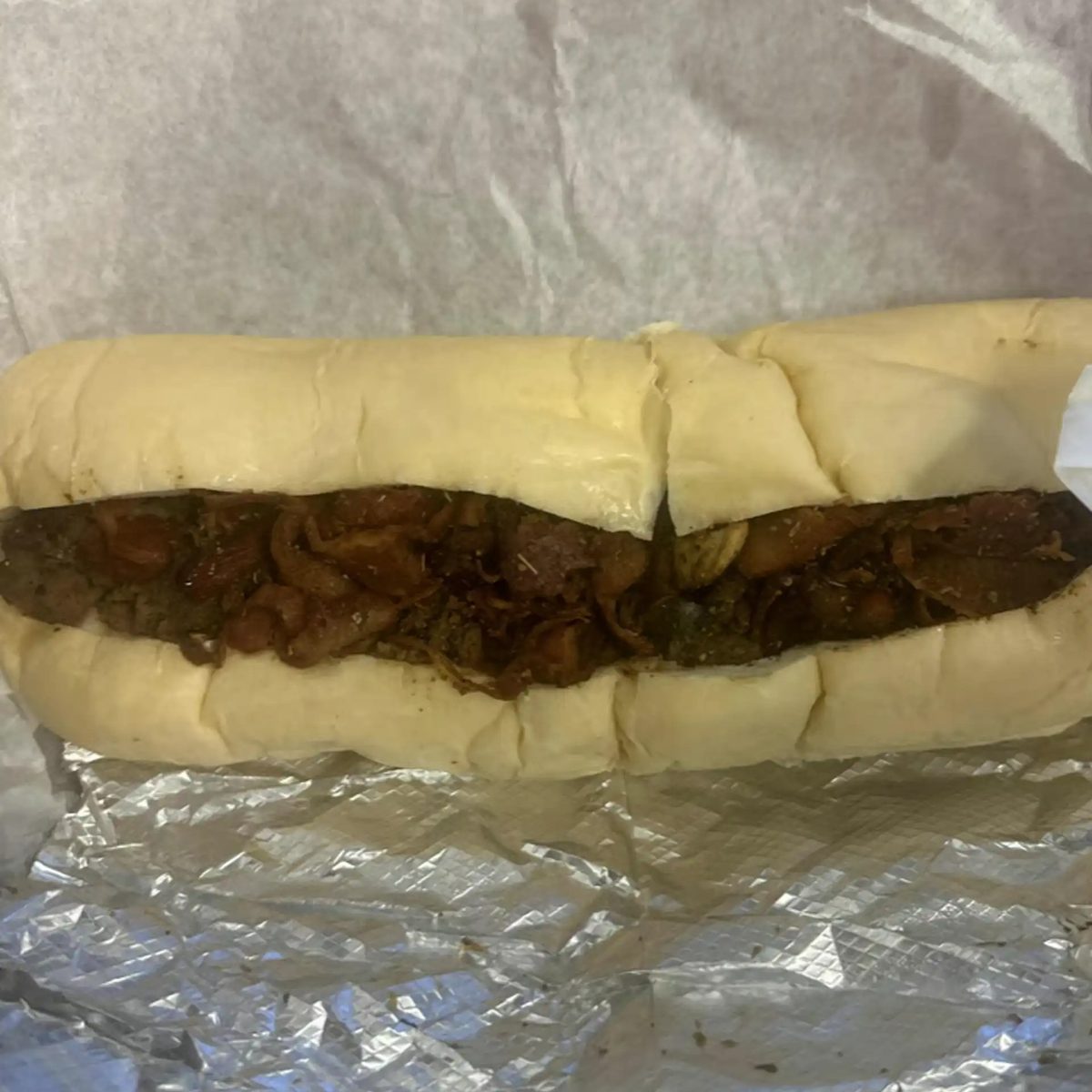 Hot Jerk Steak Sub