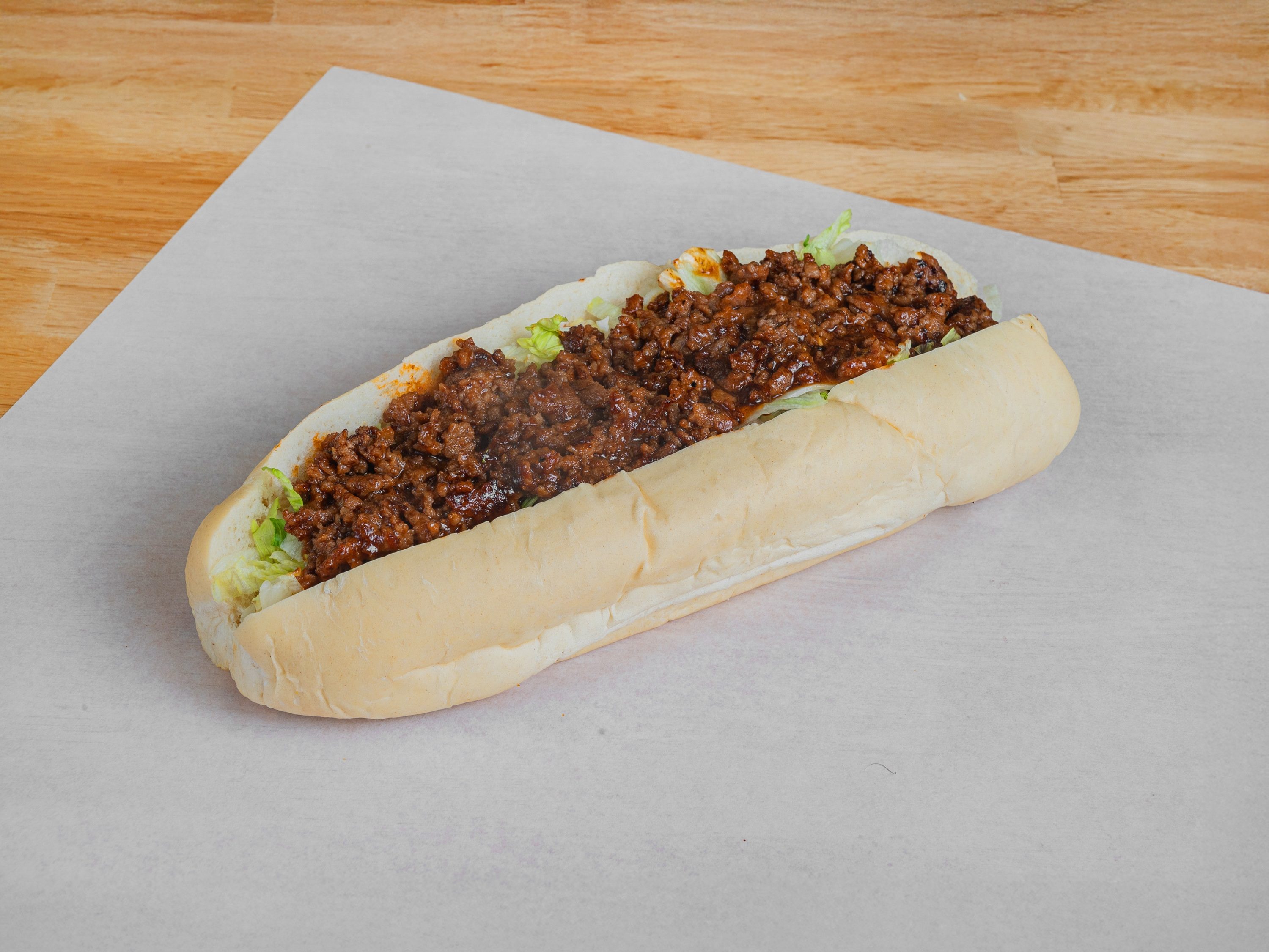 Honey BBQ Steak Sub.