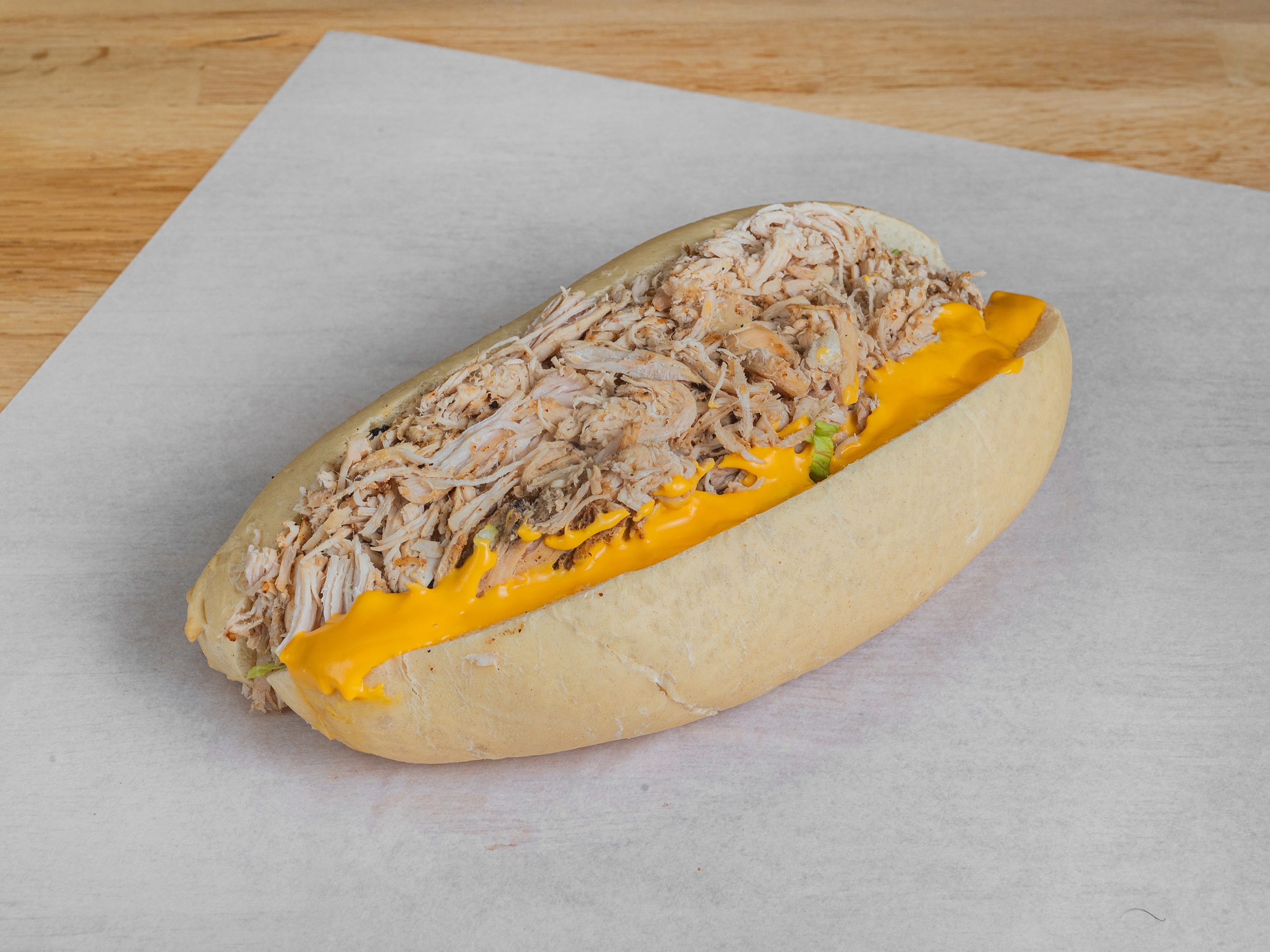 Chicken & Cheese Sub.