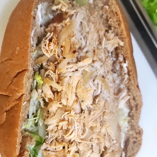 Chicken & Onion Sub.