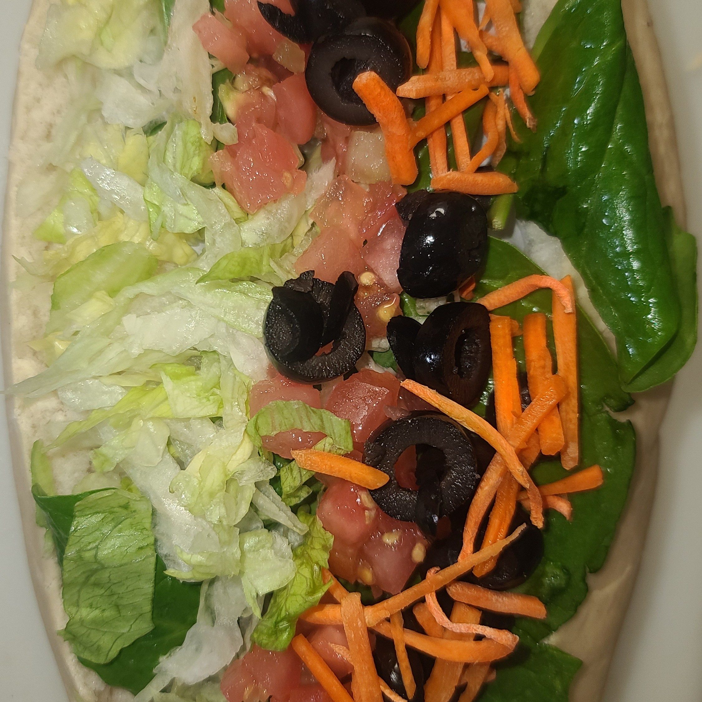 8" Veggie & Cheese Sub.