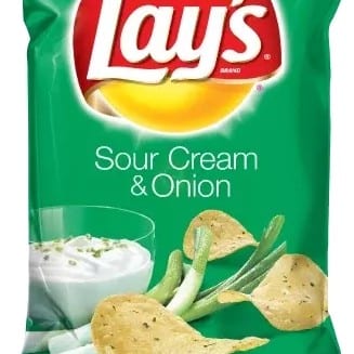 Sour Cream & Onion Lays.
