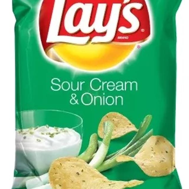 Sour Cream & Onion Lays.