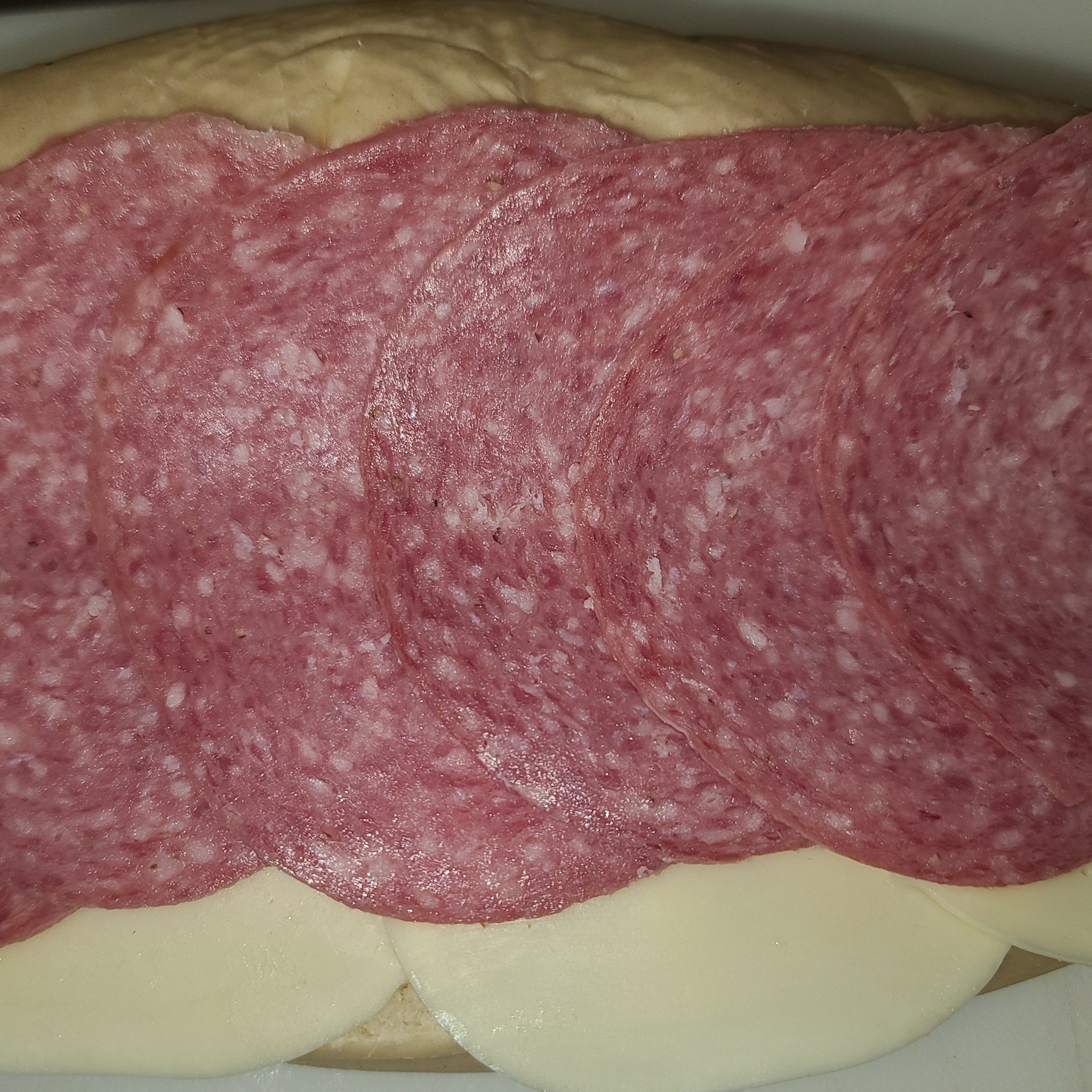 Salami & Cheese Sub.