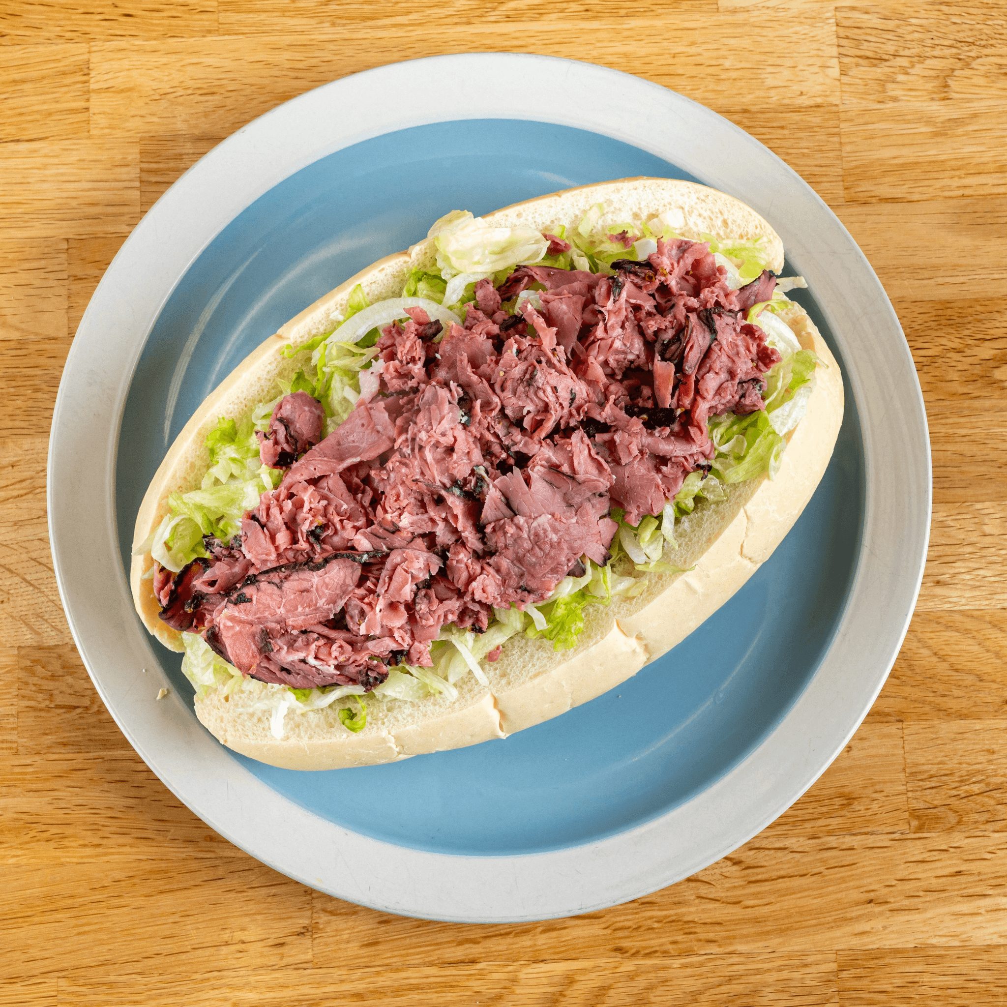 Hot Pastrami Sub.