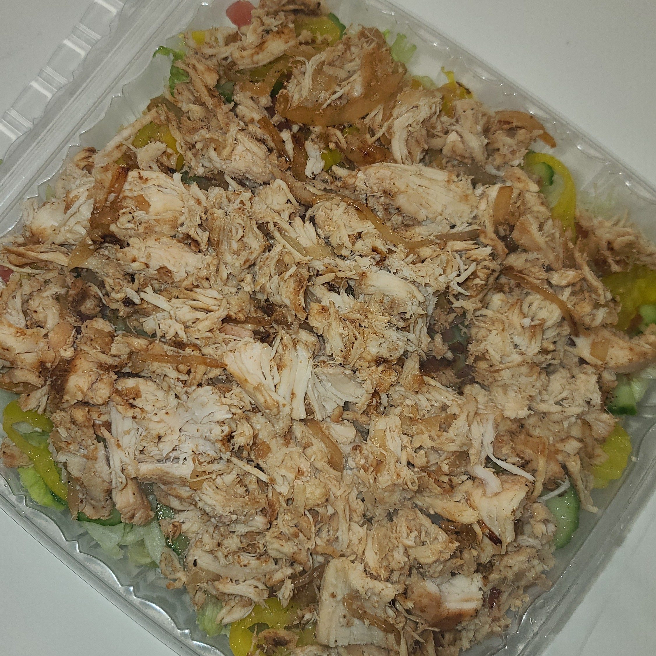 Grilled Chicken Breast Salad.
