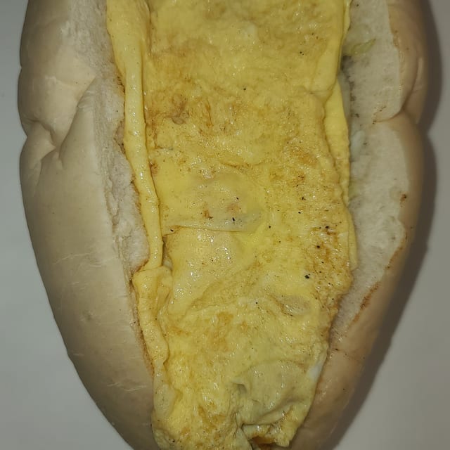 Plain Eggs Breakfast Sub.
