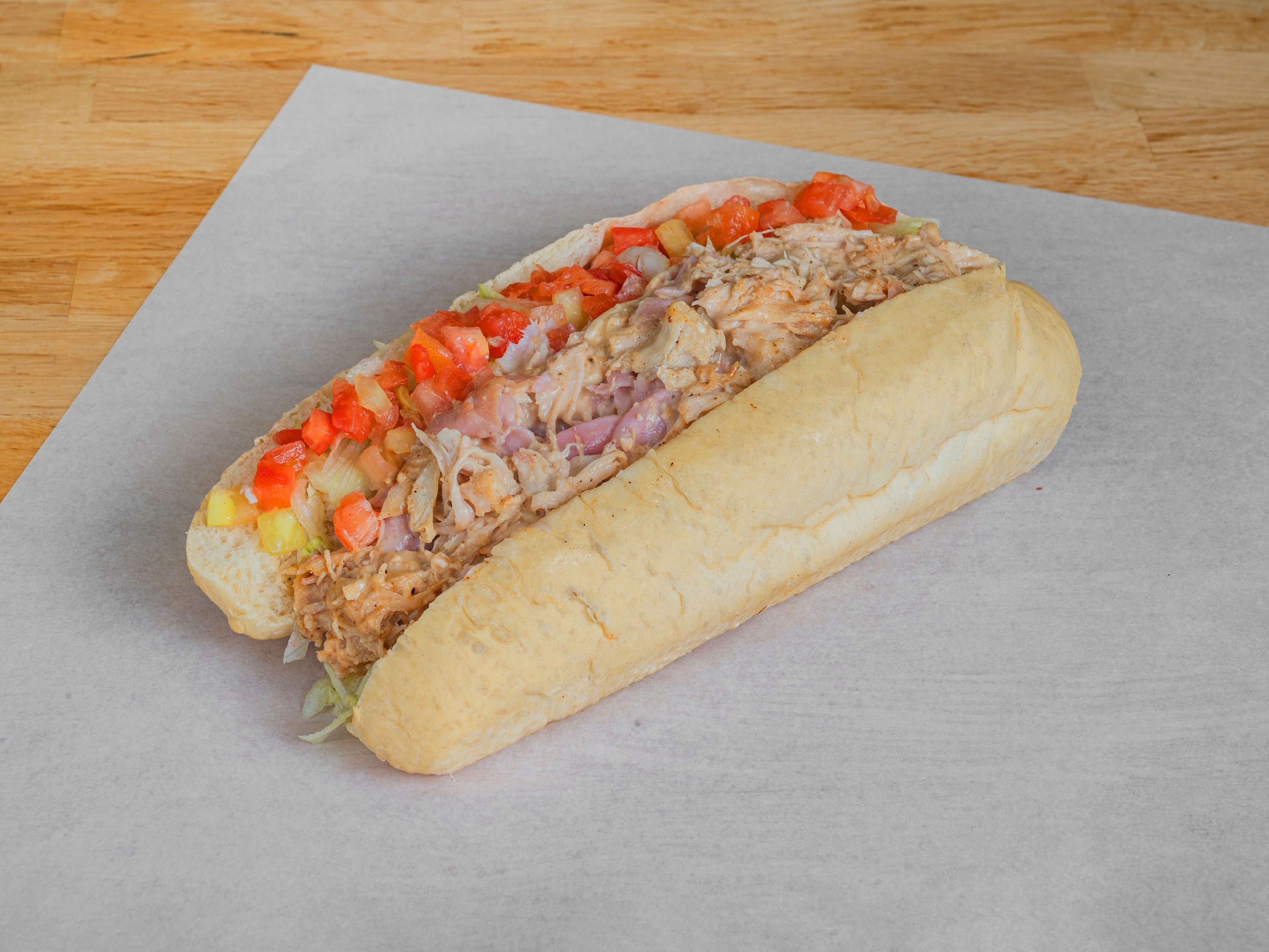 Chicken Cordon Bleu Sub.