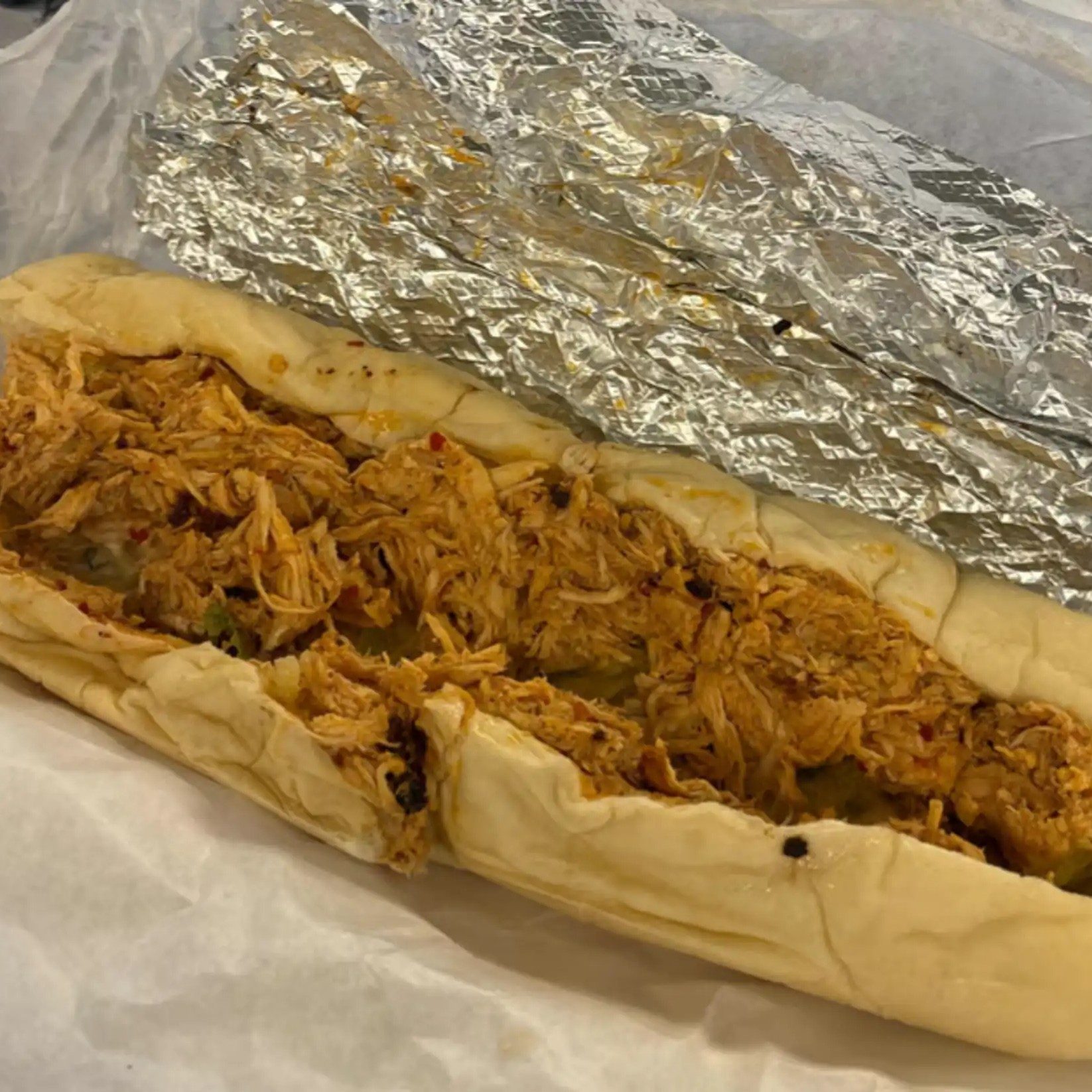 Hot Buffalo Chicken Sub.