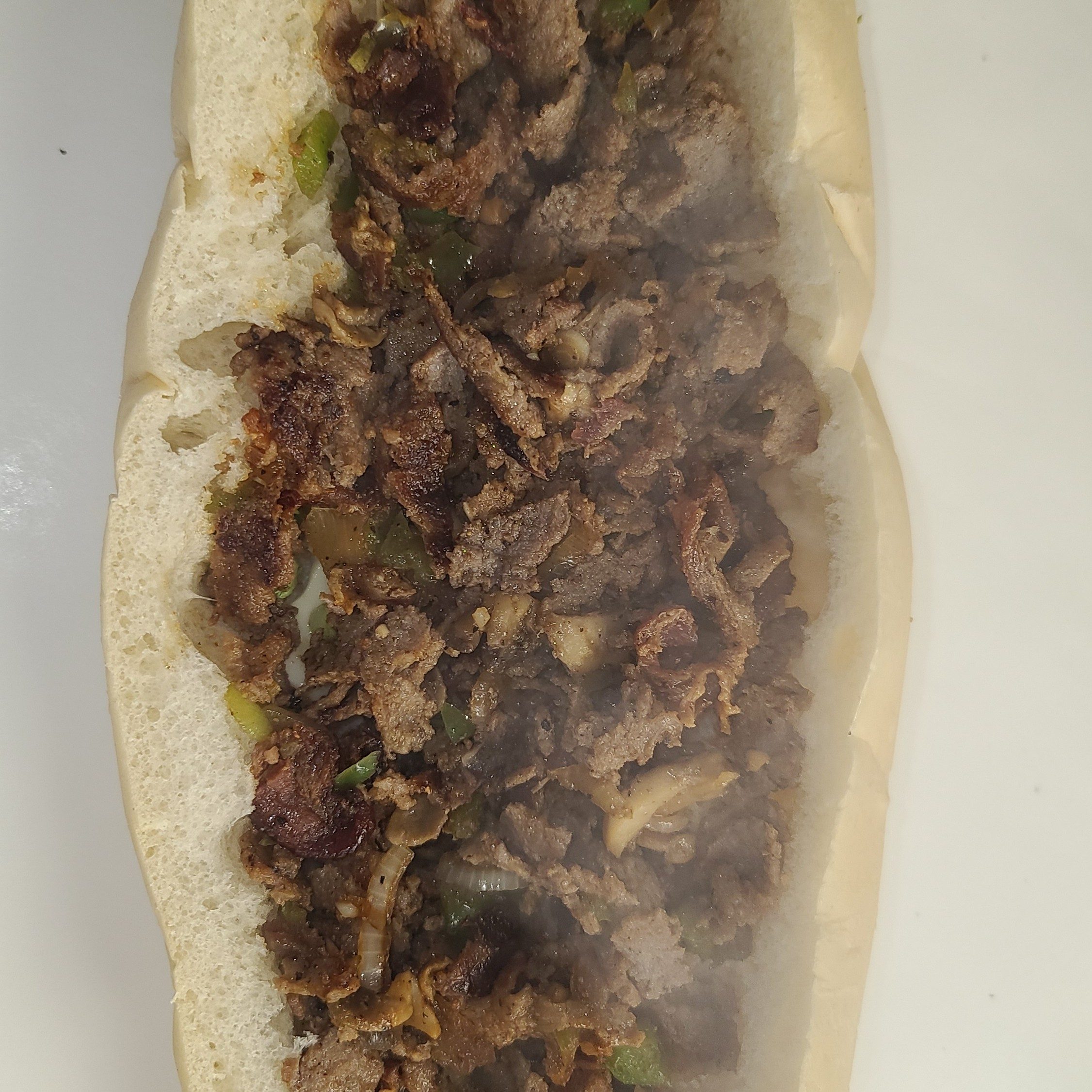 Teriyaki Steak Sub.