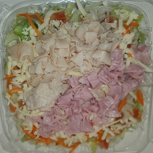 Ham & Turkey Chef Salad.