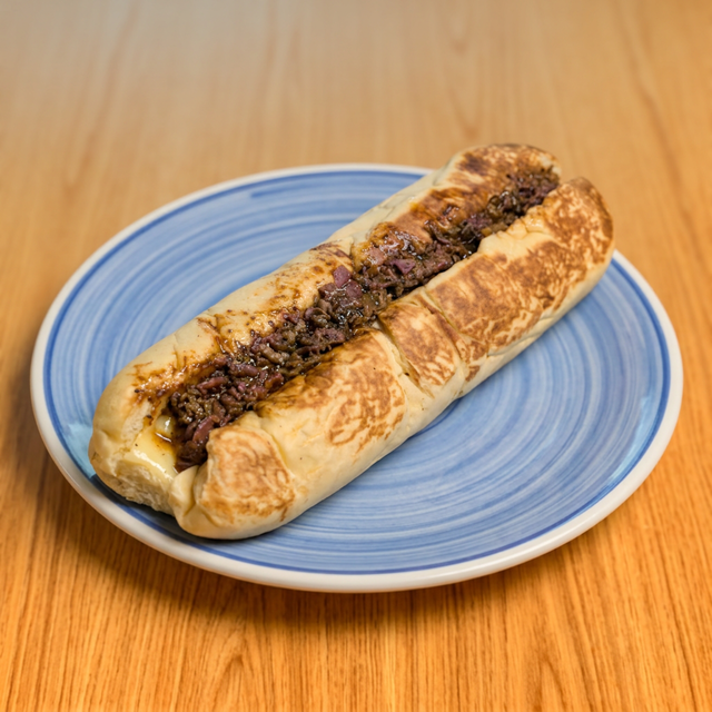 Spicy Beef Sub Sub.